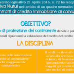 Corso e-learning "Il credito immobiliare ai consumatori - nuovi adempimenti operativi"