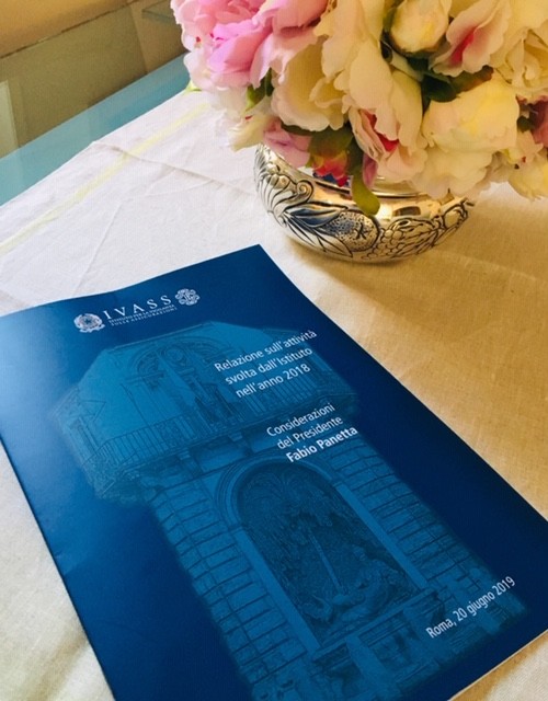 Relazione IVASS sull'attività svolta nel 2018 - Le considerazioni del Presidente