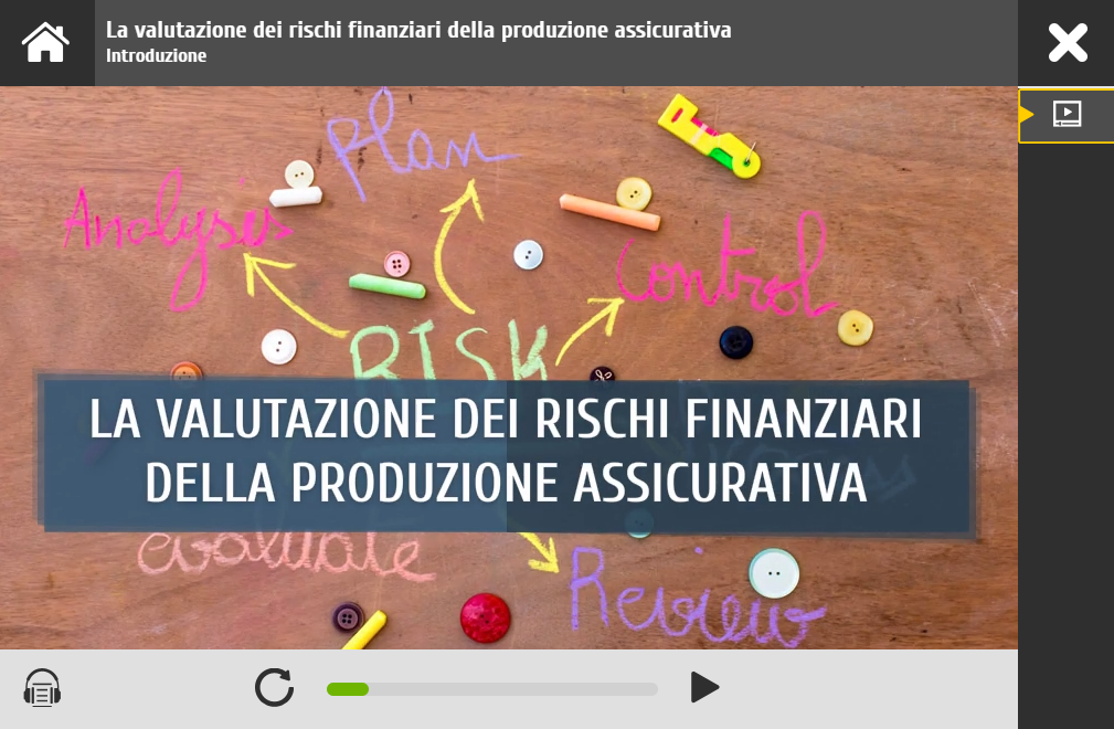 La valutazione dei rischi finanziari della produzione assicurativa