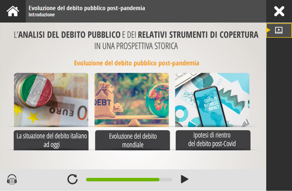 L’analisi del debito pubblico e dei relativi strumenti di copertura