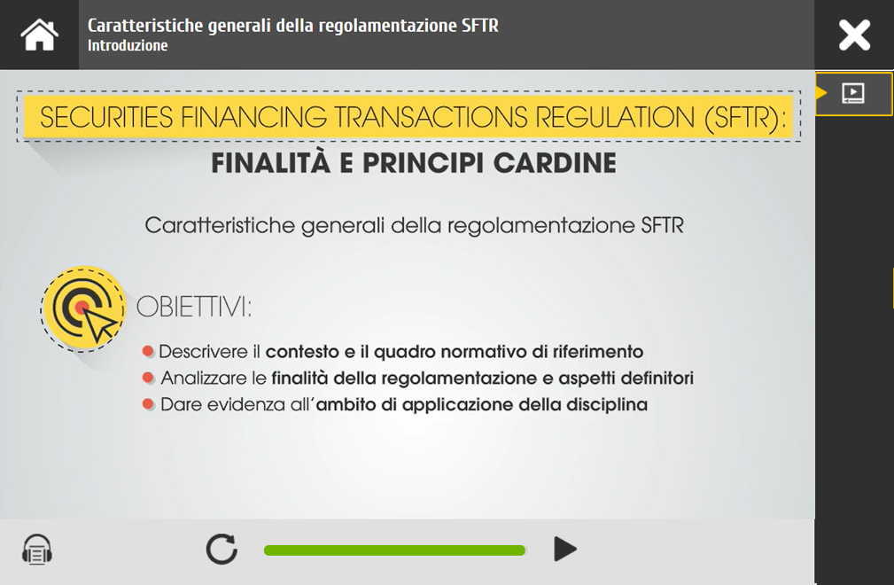 Securities Financing Transaction Regulation (SFTR): finalità e principi cardine